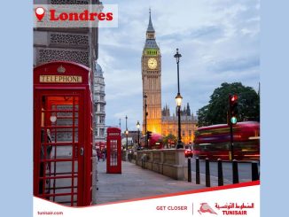 Vols de Tunis (TUN) à Londres Gatwick (LGW)